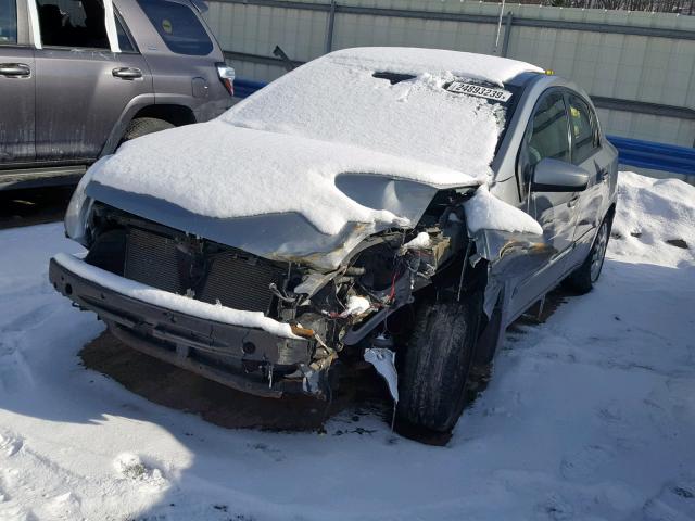 3N1AB6AP3CL758695 - 2012 NISSAN SENTRA 2.0 SILVER photo 2