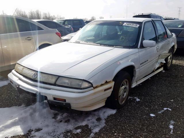 1G2WJ52M8TF252556 - 1996 PONTIAC GRAND PRIX WHITE photo 2