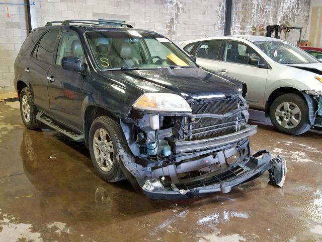 2HNYD18666H546810 - 2006 ACURA MDX TOURIN BLACK photo 1