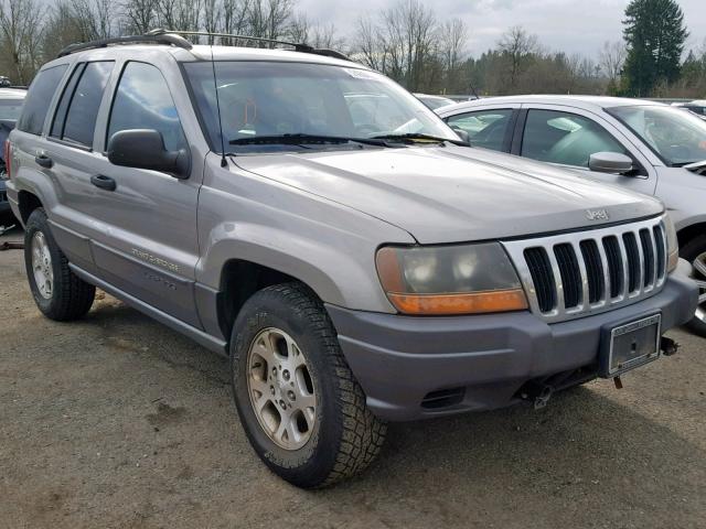 1J4GW48S11C658057 - 2001 JEEP GRAND CHER SILVER photo 1