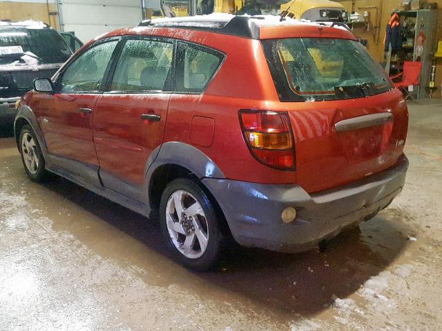 5Y2SL62864Z420451 - 2004 PONTIAC VIBE წითელი ფოტო 3