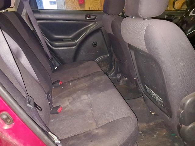 5Y2SL62864Z420451 - 2004 PONTIAC VIBE წითელი ფოტო 6