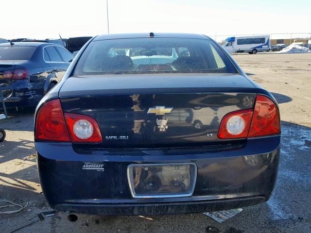 1G1ZH57B88F158057 - 2008 CHEVROLET MALIBU 1LT 黑色 照片 10