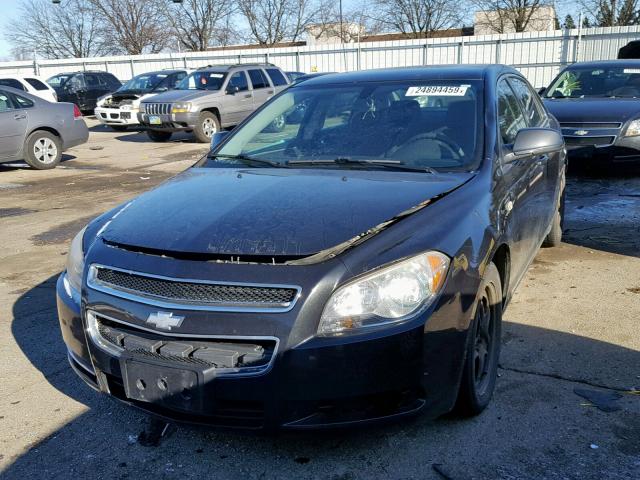 1G1ZH57B88F158057 - 2008 CHEVROLET MALIBU 1LT 黑色 照片 2