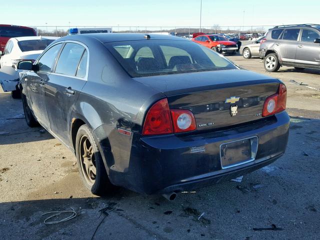 1G1ZH57B88F158057 - 2008 CHEVROLET MALIBU 1LT 黑色 照片 3