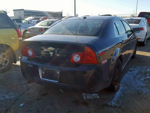 1G1ZH57B88F158057 - 2008 CHEVROLET MALIBU 1LT 黑色 照片 4
