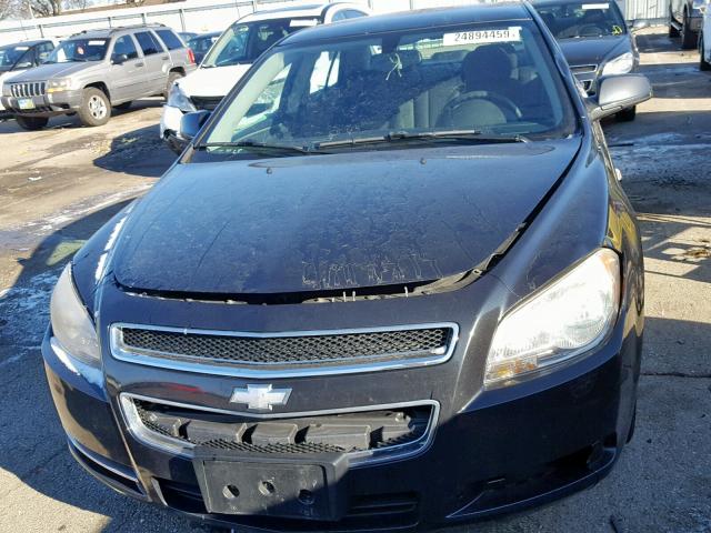 1G1ZH57B88F158057 - 2008 CHEVROLET MALIBU 1LT 黑色 照片 9