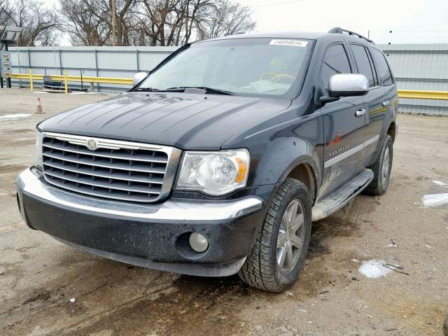 1A8HW58N78F159825 - 2008 CHRYSLER ASPEN LIMI BLACK photo 2