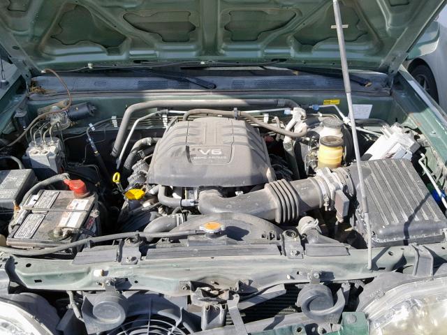 4S2CE58XX24615846 - 2002 ISUZU AXIOM XS Yaşıl foto 7