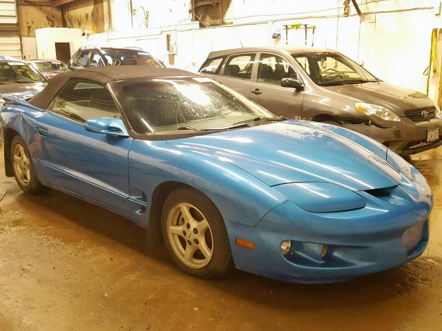 2G2FS32K3X2209735 - 1999 PONTIAC FIREBIRD BLUE photo 1