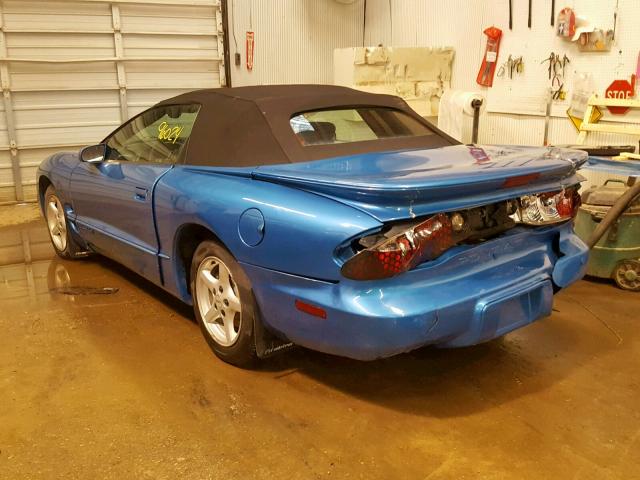 2G2FS32K3X2209735 - 1999 PONTIAC FIREBIRD BLUE photo 3