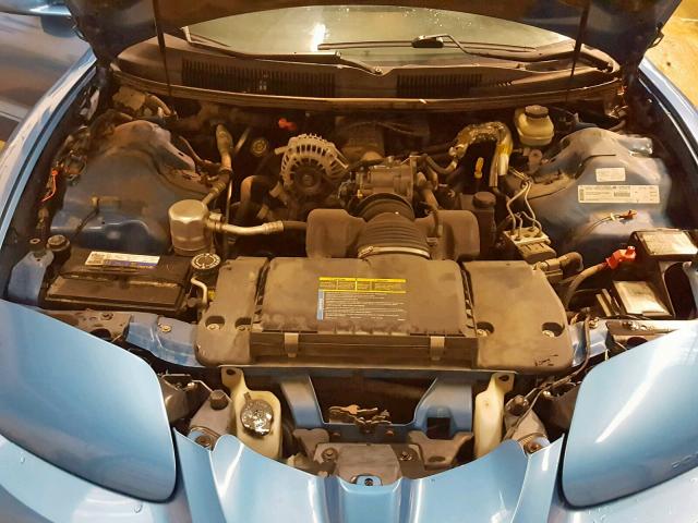 2G2FS32K3X2209735 - 1999 PONTIAC FIREBIRD BLUE photo 7