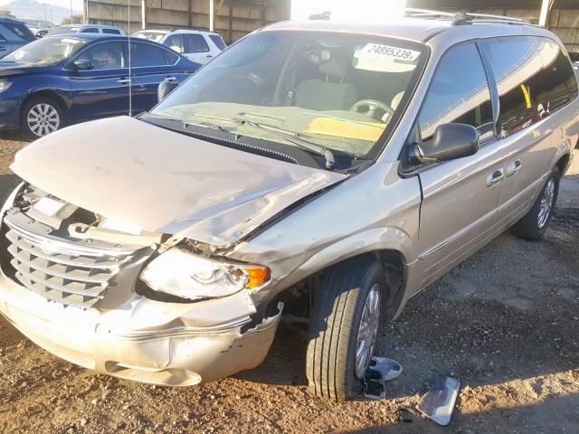 2A8GP64L56R798388 - 2006 CHRYSLER TOWN & COU GOLD photo 9