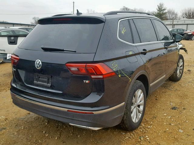 3VV3B7AX7JM182405 - 2018 VOLKSWAGEN TIGUAN SE BLACK photo 4