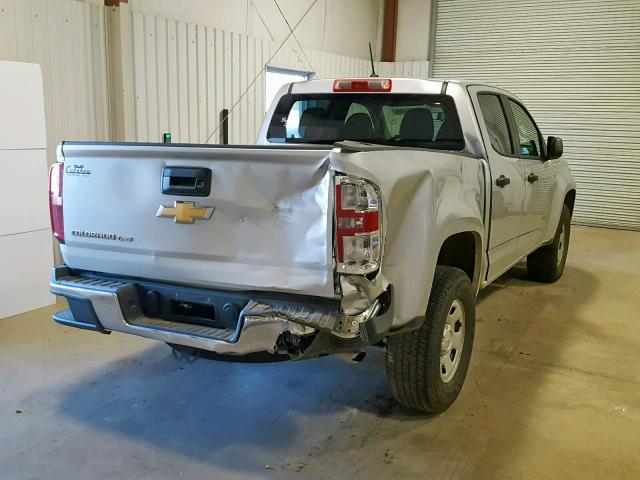 1GCGSBEN0J1325946 - 2018 CHEVROLET COLORADO SILVER photo 4