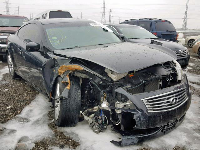 JNKCV64F39M652518 - 2009 INFINITI G37 BLACK photo 1