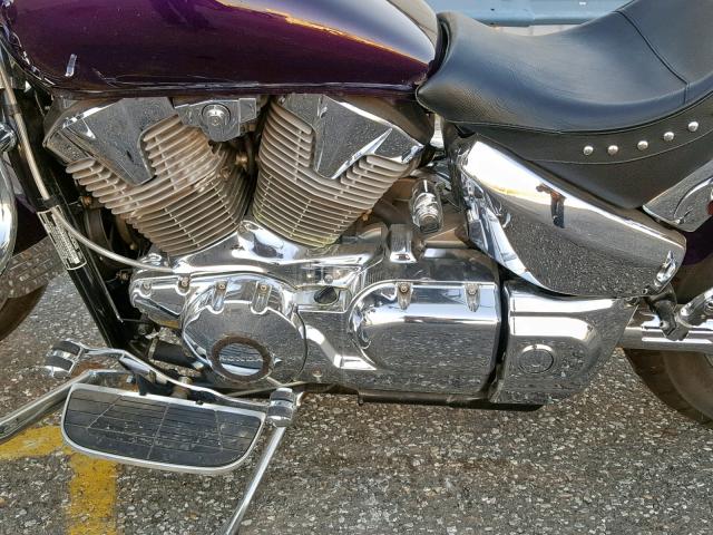 1HFSC52065A206926 - 2005 HONDA VT1300 S PURPLE photo 7