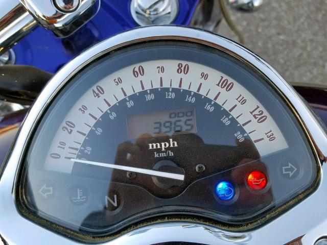 1HFSC52065A206926 - 2005 HONDA VT1300 S PURPLE photo 8