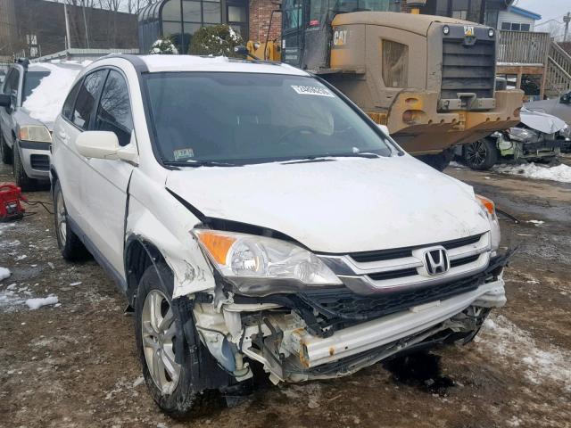 JHLRE4H71BC004824 - 2011 HONDA CR-V EXL WHITE photo 1