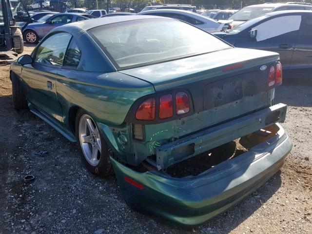 1FALP42X6TF119821 - 1996 FORD MUSTANG GT GREEN photo 3