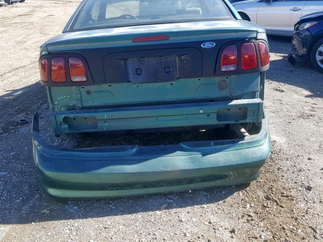 1FALP42X6TF119821 - 1996 FORD MUSTANG GT GREEN photo 9