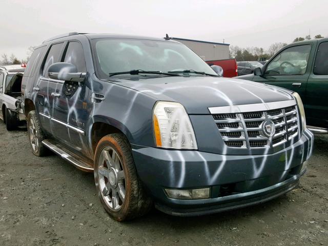 1GYFK63848R204701 - 2008 CADILLAC ESCALADE L BLUE photo 1