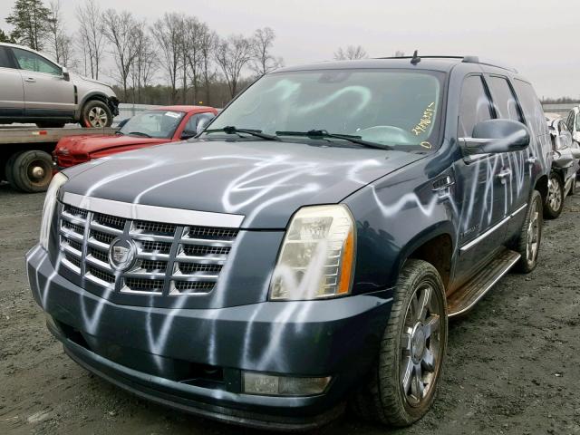 1GYFK63848R204701 - 2008 CADILLAC ESCALADE L BLUE photo 2