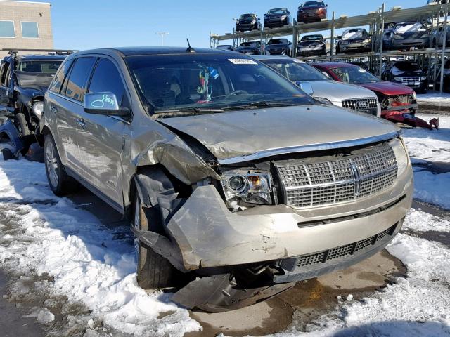 2LMDJ6JC8ABJ33776 - 2010 LINCOLN MKX CREAM photo 9