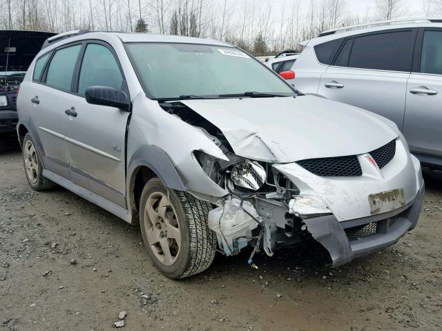 5Y2SL62874Z460487 - 2004 PONTIAC VIBE SILVER photo 1