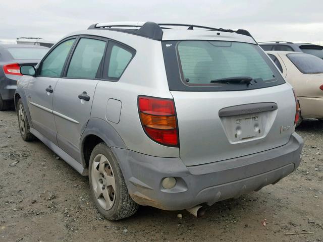 5Y2SL62874Z460487 - 2004 PONTIAC VIBE SILVER photo 3