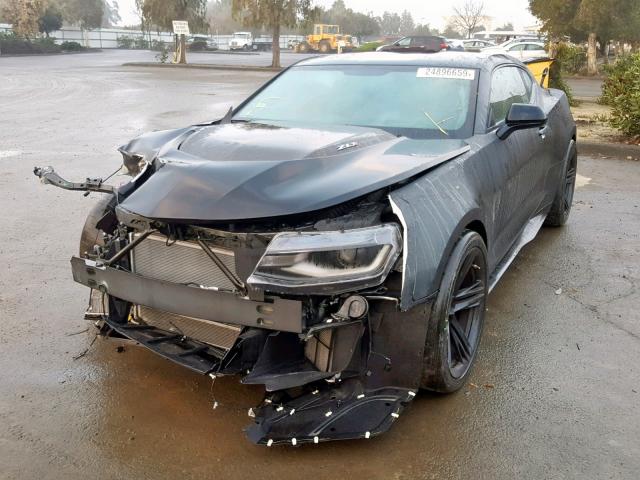 1G1FJ1R61J0170060 - 2018 CHEVROLET CAMARO ZL1 灰色 照片 2