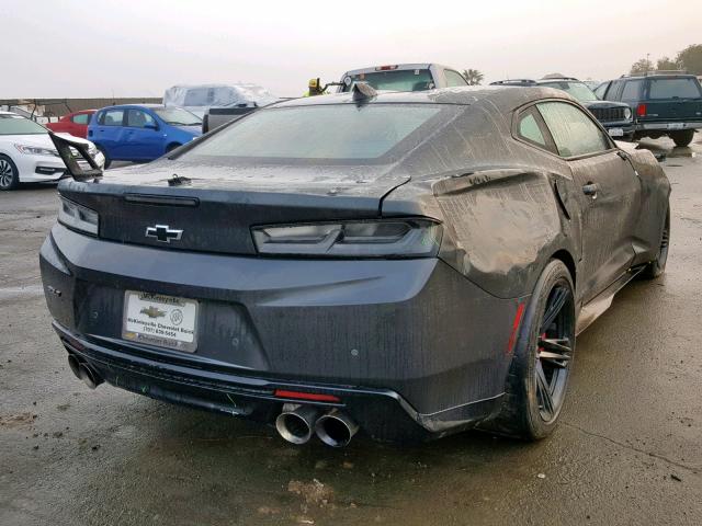 1G1FJ1R61J0170060 - 2018 CHEVROLET CAMARO ZL1 GRAY photo 4