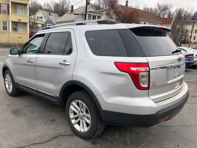 1FMHK8D87CGA10687 - 2012 FORD EXPLORER X SILVER photo 3