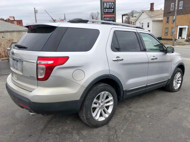 1FMHK8D87CGA10687 - 2012 FORD EXPLORER X SILVER photo 4