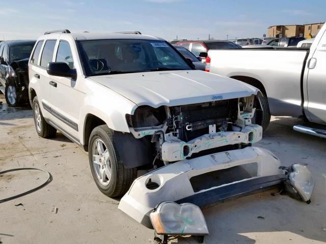 1J4GS48K66C316395 - 2006 JEEP GRAND CHER WHITE photo 1