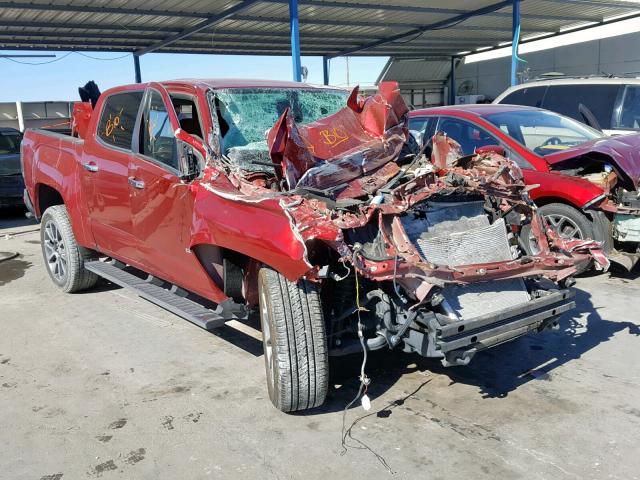 1GTG6EEN7J1148690 - 2018 GMC CANYON DEN MAROON photo 1