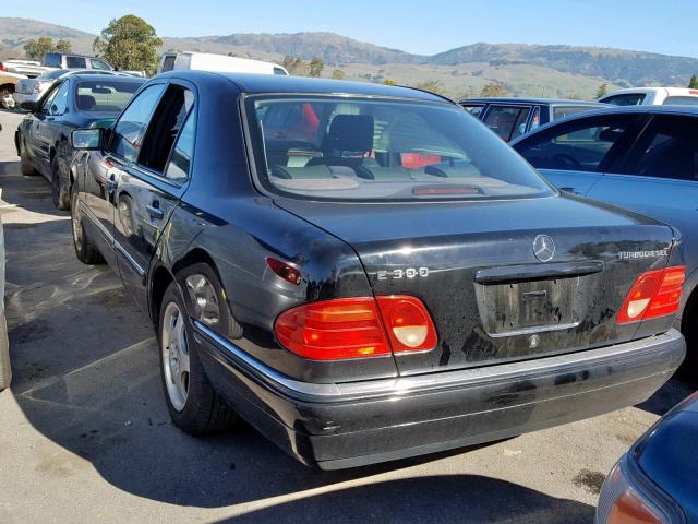 WDBJF25H4XA782657 - 1999 MERCEDES-BENZ E 300TD BLACK photo 3