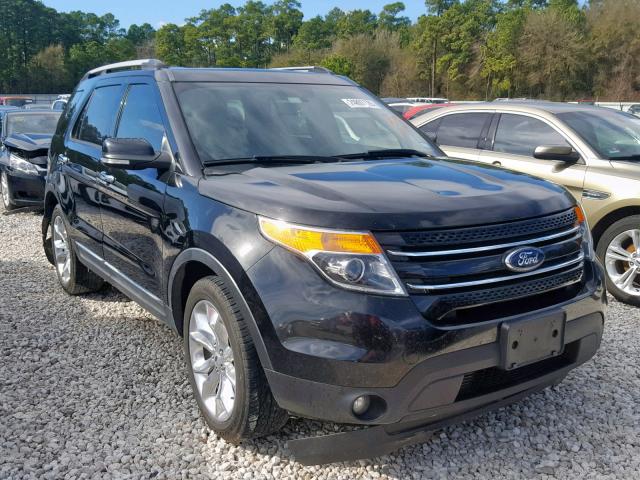 1FM5K7F87FGB49183 - 2015 FORD EXPLORER L CHARCOAL photo 1