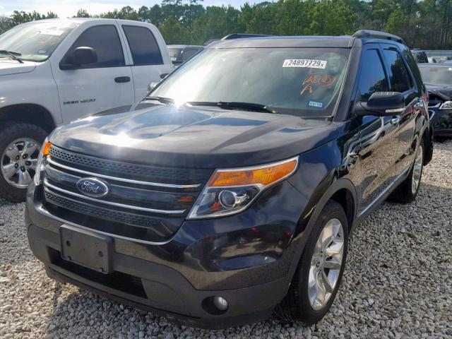 1FM5K7F87FGB49183 - 2015 FORD EXPLORER L CHARCOAL photo 2