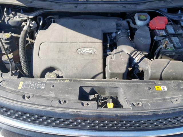 1FM5K7F87FGB49183 - 2015 FORD EXPLORER L CHARCOAL photo 7