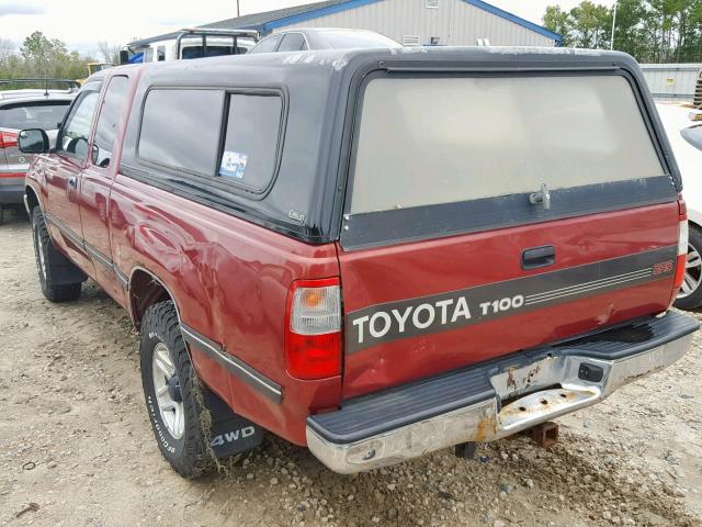 JT4UN24D4V0046563 - 1997 TOYOTA T100 XTRAC MAROON photo 3