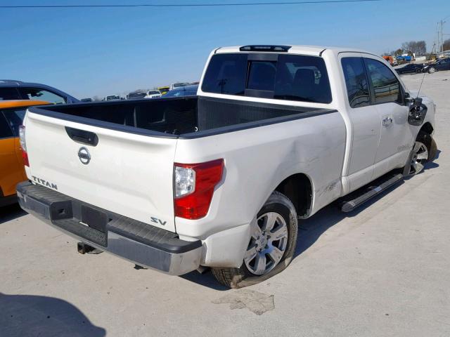 1N6AA1CK8HN567475 - 2017 NISSAN TITAN S WHITE photo 4