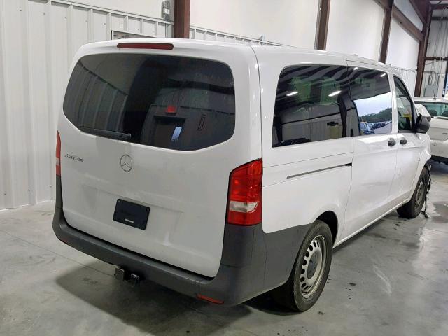 WD3PG2EA8H3261517 - 2017 MERCEDES-BENZ METRIS WHITE photo 4