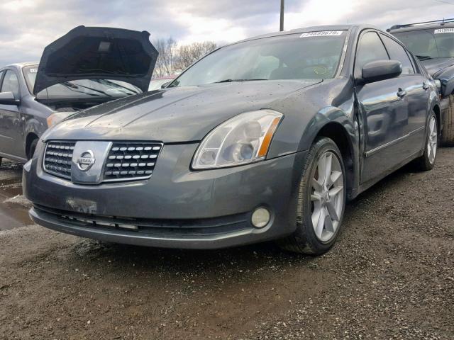 1N4BA41E05C856708 - 2005 NISSAN MAXIMA SE GRAY photo 2