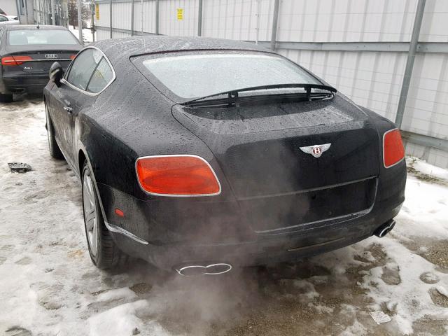 SCBFT7ZA3FC044994 - 2015 BENTLEY CONTINENTA BLACK photo 3