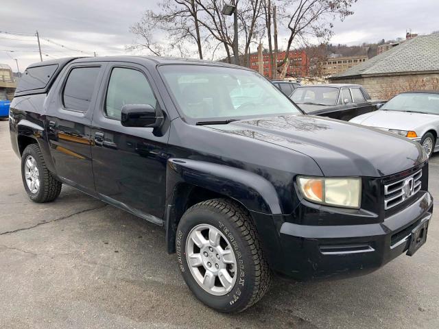 2HJYK16596H561903 - 2006 HONDA RIDGELINE BLACK photo 1