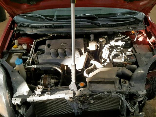 3N1AB61E28L633886 - 2008 NISSAN SENTRA 2.0 RED photo 7