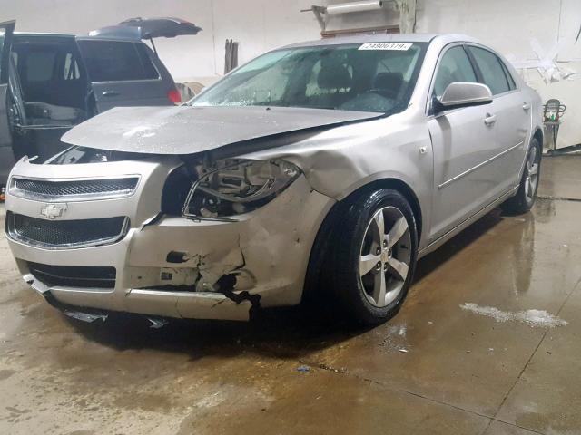 1G1ZJ57B68F196875 - 2008 CHEVROLET MALIBU 2LT SILVER photo 2