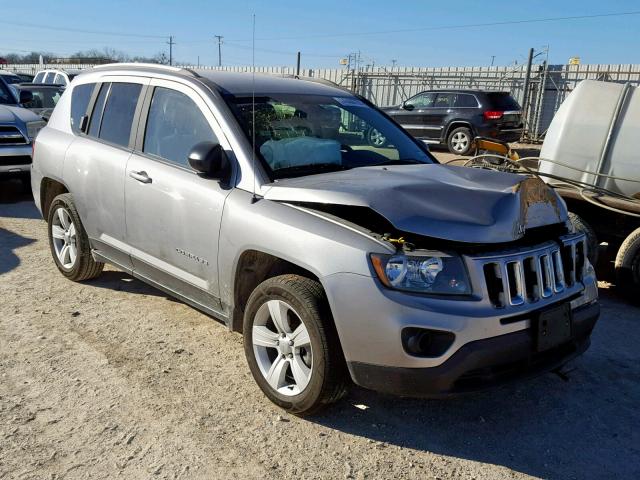 1C4NJCBA8GD664902 - 2016 JEEP COMPASS SP ვერცხლისფერი ფოტო 1