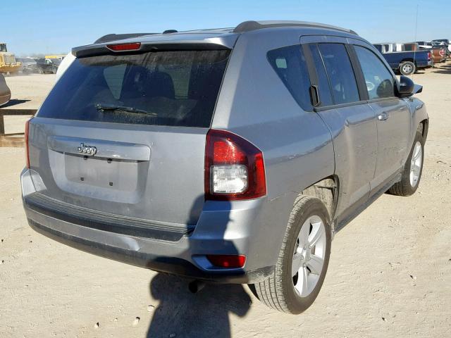 1C4NJCBA8GD664902 - 2016 JEEP COMPASS SP ვერცხლისფერი ფოტო 4